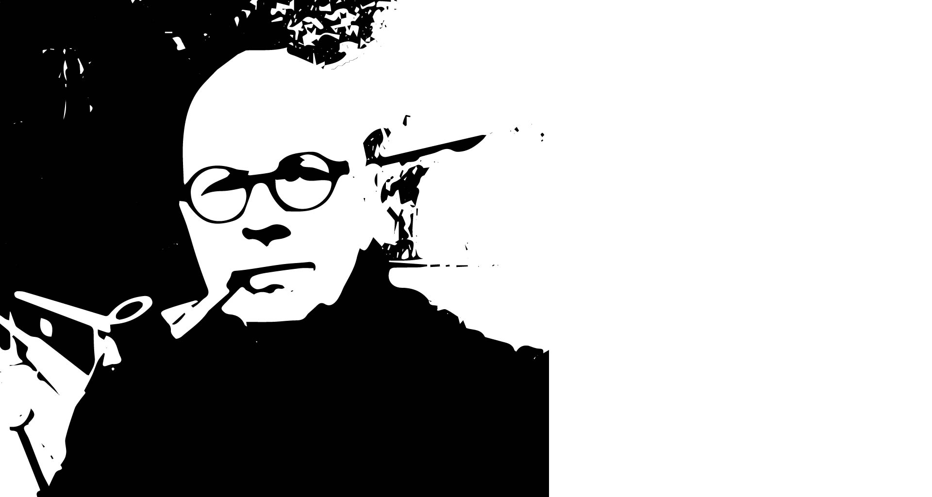 Hannes Thommen, Porträt in Schwarzweiss